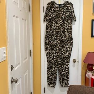 New York & Company leopard print jump suit!